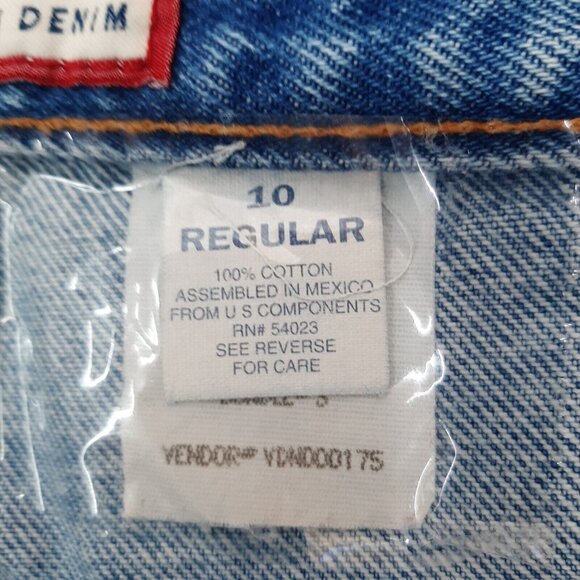 Vintage Old Navy BLue jeans Number 7 Size 10 Regular - Picture 3 of 12